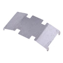 Stainless Steel Chassis Skid Plate Protect Armor for Axial SCX10 II Crawler Monster Truck