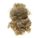 1/6 BJD Doll Long Curly Ponytail Wig Brown Hairpiece for DOD LUTS DZ AS Doll Hair Making Supplies