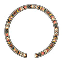 B-77 Acoustic Guitar Circle Rosette Soundhole Sticker for Acoustic Guitar
