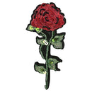 DIY Embroidered Rose Flower Patches For Cloth Sewing Applique Embellishment