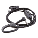 3.5mm Earpiece Headset with Microphone for Yaesu Vertex FT-50 VX-1 VX-110 Walkie Talkie
