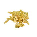 50pcs Gold Tone MADE WITH LOVE Charms Rectangle Pendant For Jewelry Making
