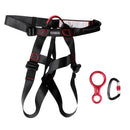 New Rock Climbing Sit Harness + 35KN Figure 8 Belay Device + 25KN Carabiner