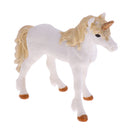 Lifelike Simulation White Horse Animals Model Figurine Kids Action Figure Science Nature Toys Home Decoration Props C
