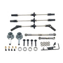 Upgrade Bridge Axle Set for WPL B16 B36 Q60 1:16 RC Truck Car Steering Hub and