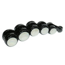 Black Hair Accessories Long Charm Acrylic Banana Hair Grip Barrette Clip Hair Pin for Women Girl And Hairdresser