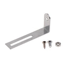 Durable Metal Electric Guitar Pickguard Scratch Plate Mount Support with Screws Silver