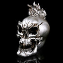 Aquarium Spooky Human Skull Ornament Fish Cave Fish Tank Decorative Craft