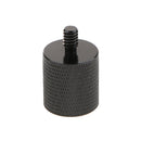 All Metal 5/8'' 27 Female To 1/4'' 20 Male Adapter Screw for Camera Microphone Stand - Black