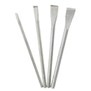 4pcs/Set Stainless Steel Slotted Punches Flat Chisel Punch Tools Craft Tools