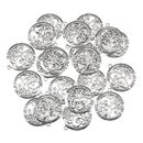 20 Pieces Mini Pendant Charms Glossy Antique Silver Alloy Round Tree Of Life Jewelry Making Crafts Accessories Suspension Bracelet