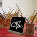 A6 TABLE TOP BLACKBOARD STAND MENU NOTICE DISPLAY CHALK BOARD DIPLAY BOARD EASY TO WIPE OFF