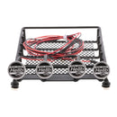 155*110*40mm Alloy Roof Rack w/ Round LED Light & Lampshade for 1/10 RC Car