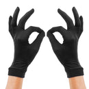 1 Pair Pure Silk Thermal Liner Inner Gloves for Hiking Camping Motorcycling Fishing Skiing Cycling Mitts Clothing Accessory Black Size M