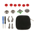 16in1 Aluminum Thumbsticks Buttons W/Case for Xbox One Elite Wireless Controller Red