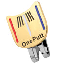 Fashion Golf Cap Golf Hat Clip w/ Magnetic Ball Marker, Khaki Color