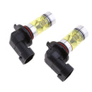 2 Pieces H10 20-LED 100W High Power Yellow Projector Fog Driving Light Bulbs