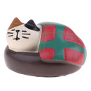1/12 Dollhouse Miniature Accessories Resin Ornaments Sleeping Cat Model Home Display Decor Kids Gift