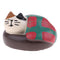 1/12 Dollhouse Miniature Accessories Resin Ornaments Sleeping Cat Model Home Display Decor Kids Gift