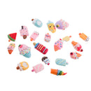 20pcs Ice Cream Embellishment Mix Resin Flatback ScrapbookIng DIY Craft