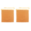 2x Cleaning Towel Musical Instrument Maintenance Tool for Clarinet Yellow