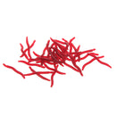 Pack of 50 Red Earth Worm Soft Lure Bait Great Imitation Realistic Movement
