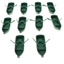 10pcs Army Base Model Plastic Toy Soldiers Army Men Accessories- Sailing Boat