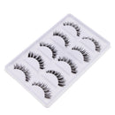 10pcs Makeup Thick False Eyelash Natural Sparse Asymmetry Eyelash Extension