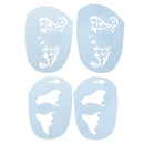 1 Set Animals Face Painting Body Art Stencil Template for DIY Festival Makeup