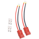 Pair 50A Battery Quick Connect Disconnect Electrical Plug Kits Winch Trailer
