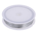 40 Meters Model Making Binding Leading Iron Wire 0.5MM Diameter Silver