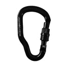 25kN / 5600lbs Aluminium Locking Climbing Carabiner Clip with Screw Gate CE Certified for Mountain Rock Tree Climbing Exploring
