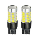 2 Pieces 7443 LED Fog Light Bulbs W/ Projector 1200 Lumens 6000K Xenon White