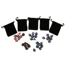 35PCS Polyhedral Dice 16mm for Dungeons and Dragons D20 D12 D10 D8 D6 D4 DND MTG RPG Games