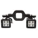 1 Pair Dual 18W LED Backup Reverse Light With Tow Hitch Mount Bracket Holder
