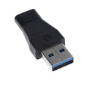 USB-C Type C Female to USB 3.0 Male OTG Fast Charging & Data Sync Adapter for Phone Macbook