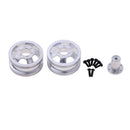 1 Pair 4WD 6WD Military Truck Parts Metal Wheel Hub For WPL B14 B16 B24 B36 Accessories Kit