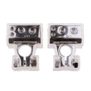 2 Pieces 2/4/8 Awg Car Auto Positive Negative Battery Terminals with Covers