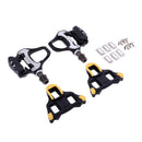 Bike Cleats Self-locking Road Cycling Bicycle Pedal Compatible with Cleats