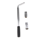 Telescopic Car Socket Wheel Brace Wrench Tyre Screw Removal Tool Two In One