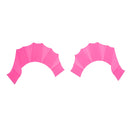Pair Of Finger Webbed Gloves Swimming Training Equipment M Pink