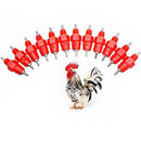 10 Pieces Water Nipple Drinker Screw In Poultry Chicken Hen Duck Drinker