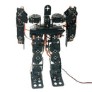 17 Degrees Of Freedom Classic Humanoid Dance Robot / Bipedal Walking Robot