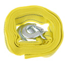 4m Heavy Duty Car Tow Rope Strap Belt Nylon With Strong Hook Towing Cable