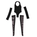 1/6 Scale Bathing Suit Bikini Swimsuit+high Socks+gloves For 12''Action Figure DIY