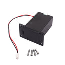 Black 9V Battery Box Case Cover Holder For Guitar Bass Pickup Replacement Accessory