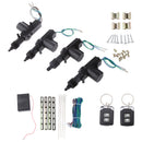 4Door Power Central Lock Kit Car Remote Control Conversion w/2 Keyless Entry