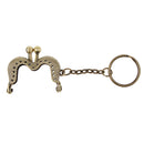 Sew In Coin Bag Purse Metal Frame Handbag Clasp Fastening 4cm M-shaped