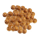 50Pieces Natural Round Wooden Spacer Bead DIY Jewelry Making Burlywood 12mm