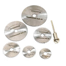 7 Pcs Metal Cutting Circular Cutting Carbide Tipped 3.3 mm Cutting Sheet